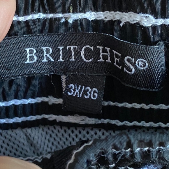 Britches‎ Men's Black Cargo Swim Trunks Size 3X - Picture 2 of 15